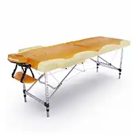 фото Массажный стол DFC NIRVANA Elegant PREMIUM, цвет оранжево-бежевый в интернет-магазине спортивных товаров МЯЧИКИ