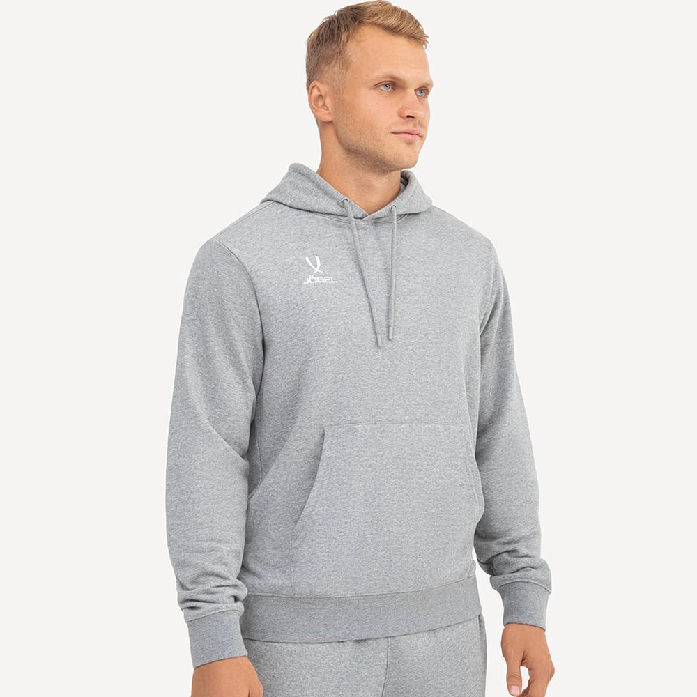 фото Худи ESSENTIAL Terry Hoodie, серый меланж в интернет-магазине спортивных товаров МЯЧИКИ