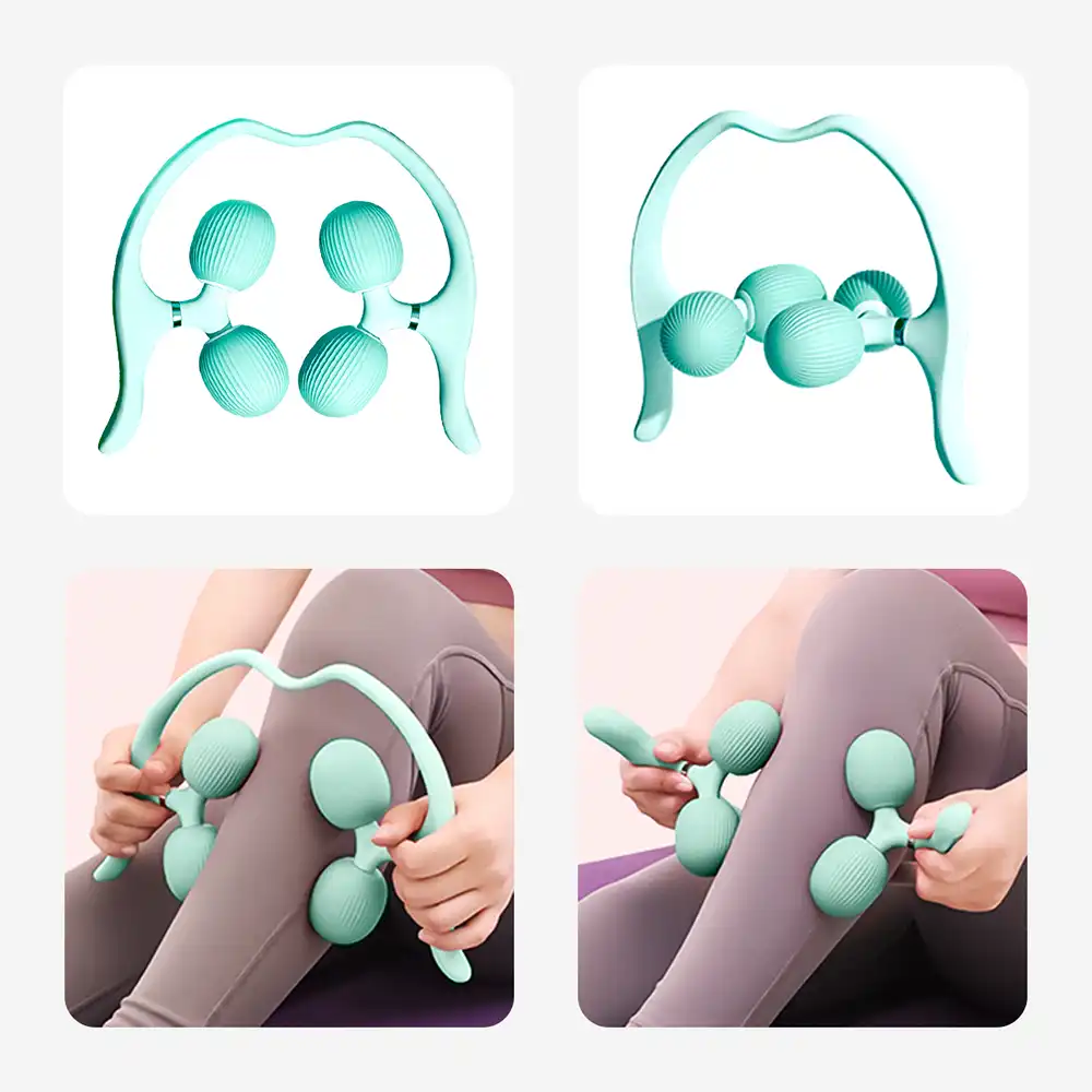 фото Массажер для тела и шеи Proiron, зеленый, арт. АМК0102 в интернет-магазине спортивных товаров МЯЧИКИ