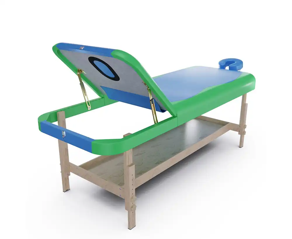 фото Массажный стационарный стол DFC SUPERIOR, 2 секции в интернет-магазине спортивных товаров МЯЧИКИ