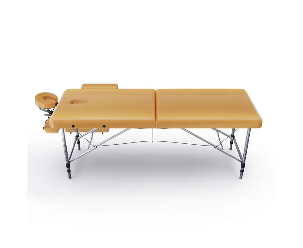 фото Массажный стол DFC NIRVANA Elegant, 186 x 70 см, горчичный в интернет-магазине спортивных товаров МЯЧИКИ