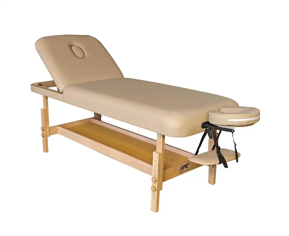 фото Массажный стационарный стол DFC SUPERIOR2 TS200/2 с регулировкой для спины/ног в интернет-магазине спортивных товаров МЯЧИКИ