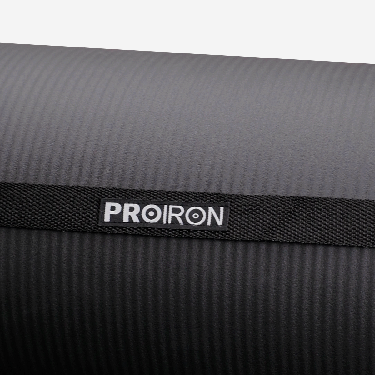 фото Коврик для йоги и фитнеса Proiron 1800*610*15 мм, черный в интернет-магазине спортивных товаров МЯЧИКИ