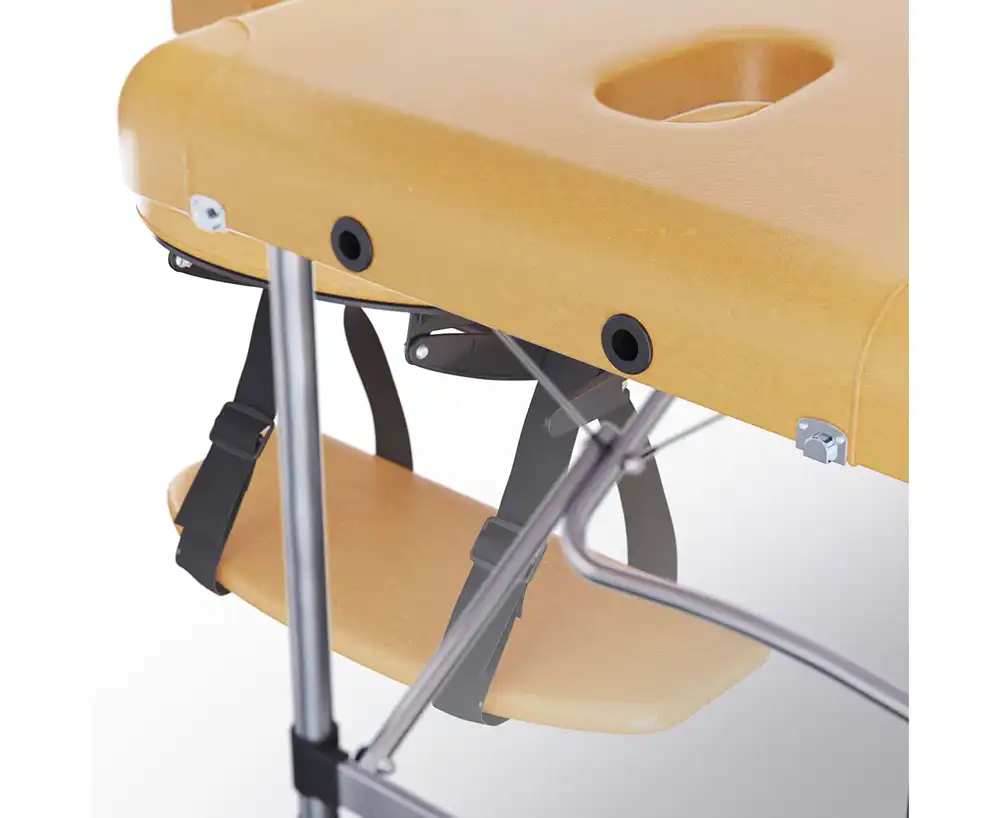 фото Массажный стол DFC NIRVANA Elegant, 186 x 70 см, горчичный в интернет-магазине спортивных товаров МЯЧИКИ