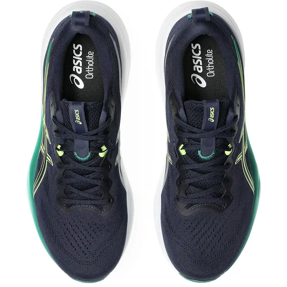 фото Кроссовки для бега Asics Gel-Pulse 16, Navy blue/Turquoise в интернет-магазине спортивных товаров МЯЧИКИ