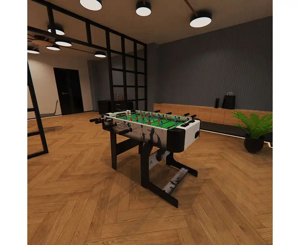 фото Игровой стол - футбол DFC SOCCER BP в интернет-магазине спортивных товаров МЯЧИКИ