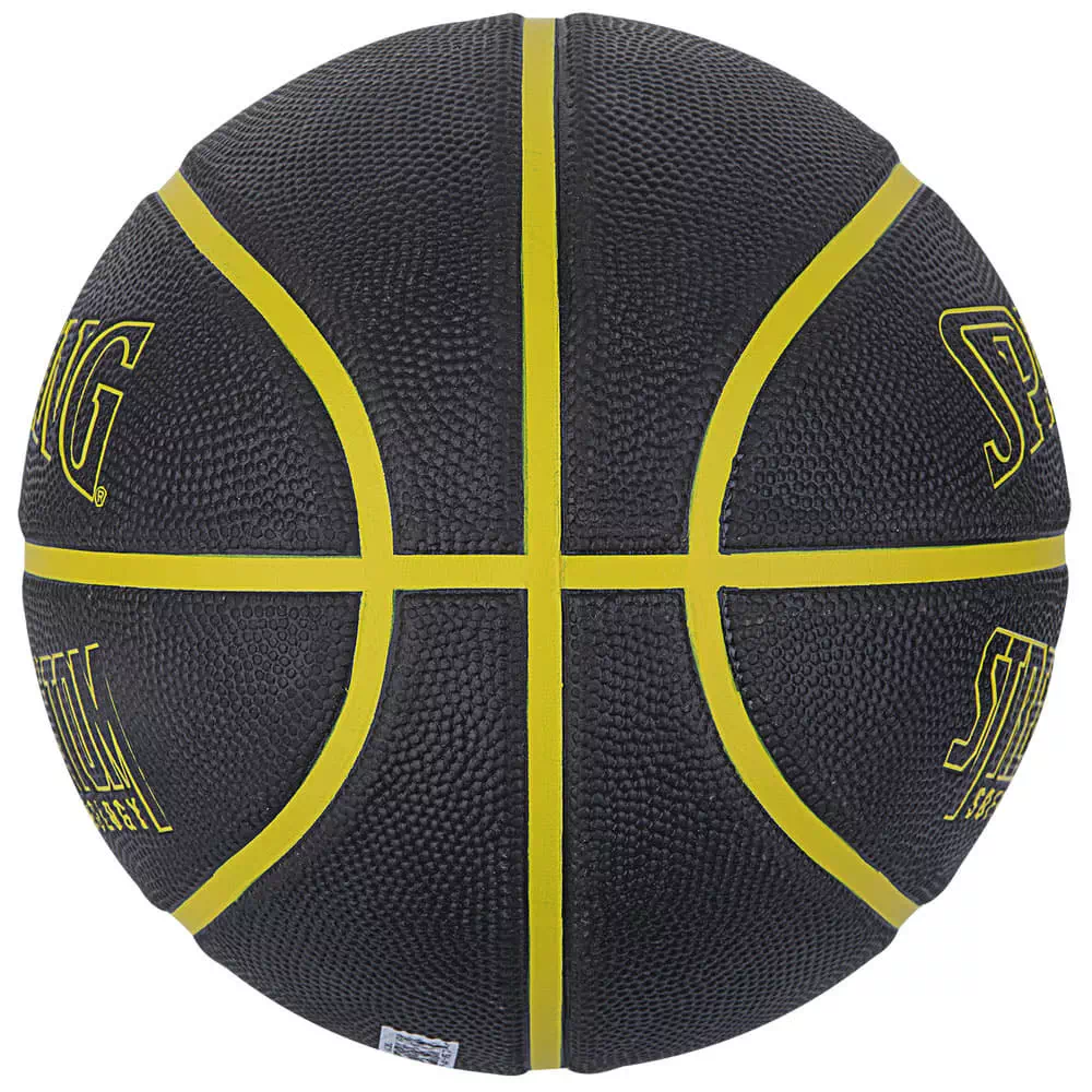 фото Мяч баскетбольный 7 SPALDING Phantom black-gold