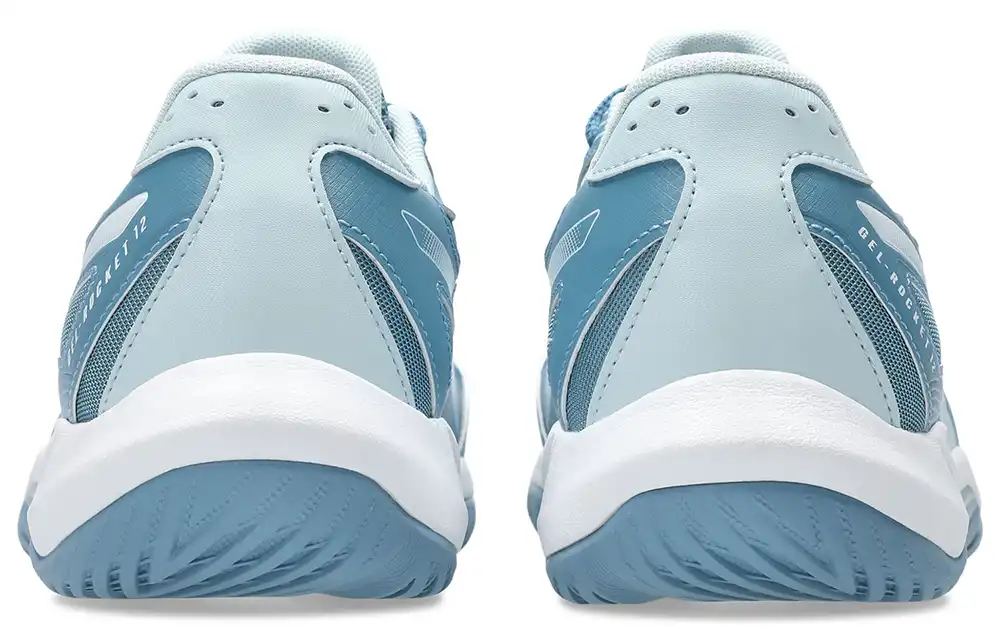 фото Волейбольные кроссовки Asics Gel-Rocket 12, голубые в интернет-магазине спортивных товаров МЯЧИКИ