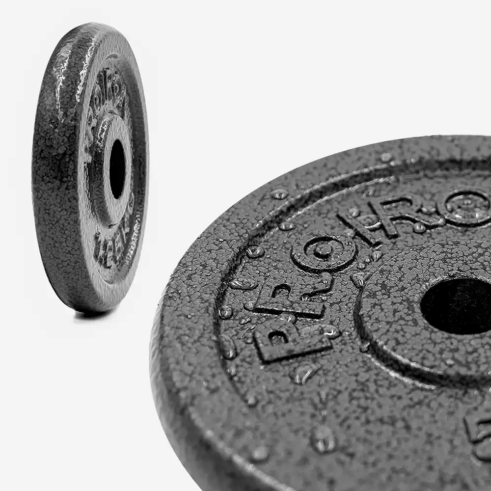 фото  Proiron Гантели разборные из чугуна с грифом 2шт по 15кг, арт. Г2150Ч в интернет-магазине спортивных товаров МЯЧИКИ