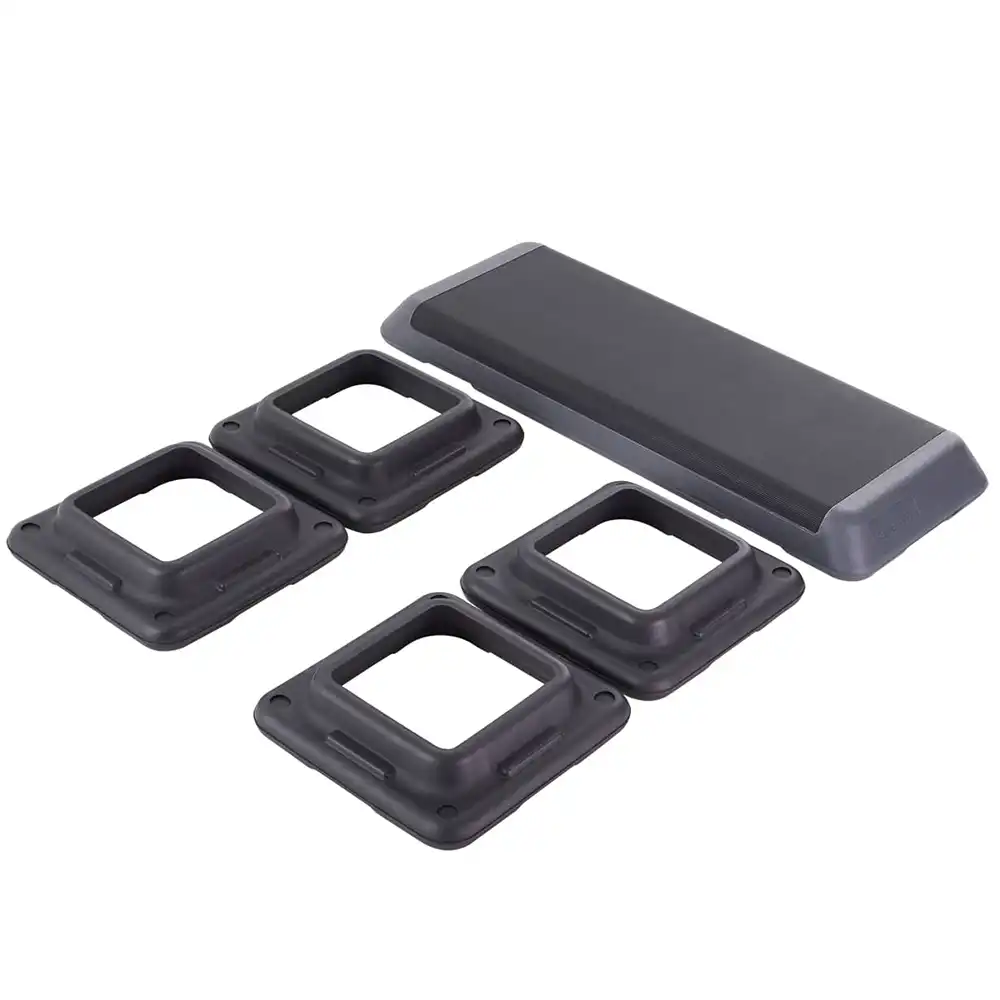 фото Степ-платформа быстросборная SP-205 108х41,5х20 см, обрезиненная, 3-х уровневая в интернет-магазине спортивных товаров МЯЧИКИ
