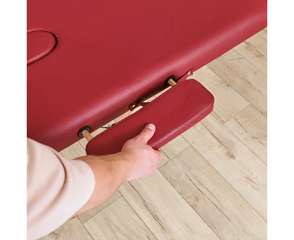 фото Массажный стол DFC NIRVANA Relax, (Optima)186 x 60 см, винный в интернет-магазине спортивных товаров МЯЧИКИ