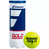 фото Мячи для большого тенниса Babolat GOLD CHAMPIONSHIP   (4 мяча в тубе) в интернет-магазине спортивных товаров МЯЧИКИ
