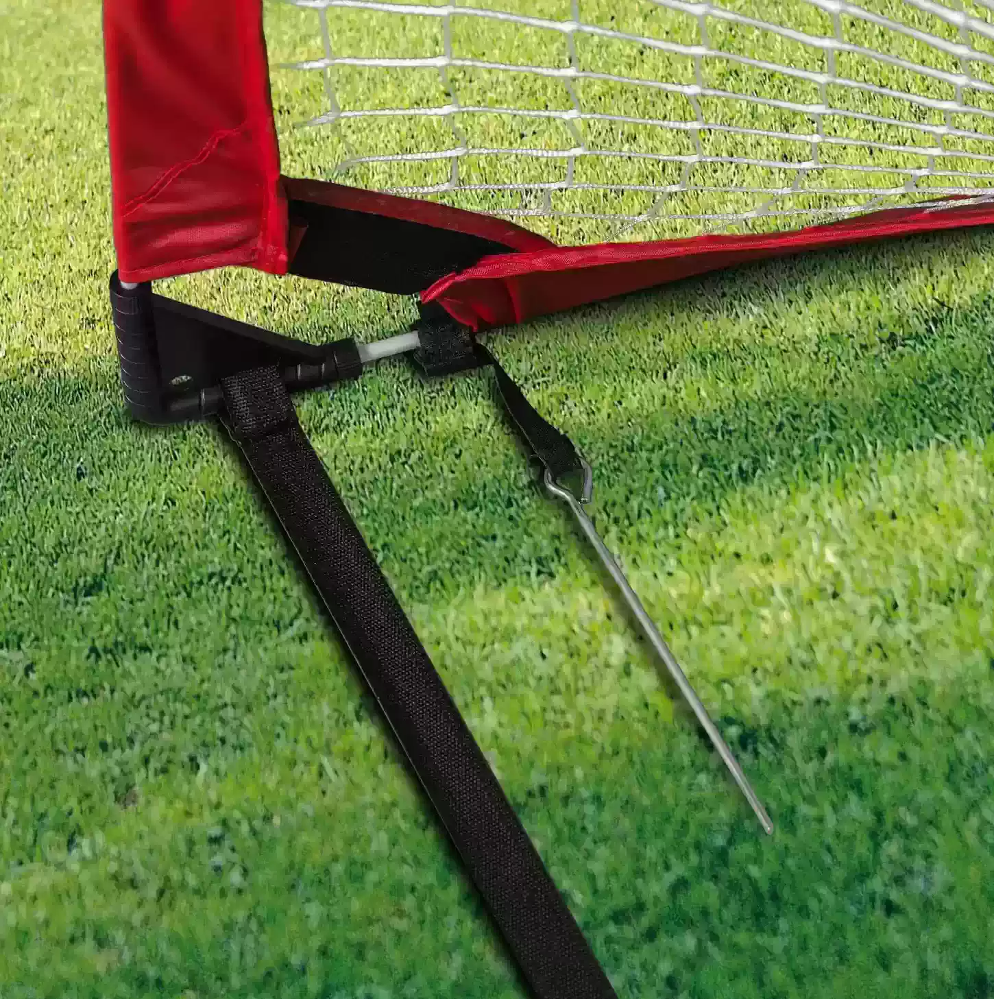 фото Комплект детских футбольных мини-ворот DFC Foldable Soccer, 122х90х90см в интернет-магазине спортивных товаров МЯЧИКИ