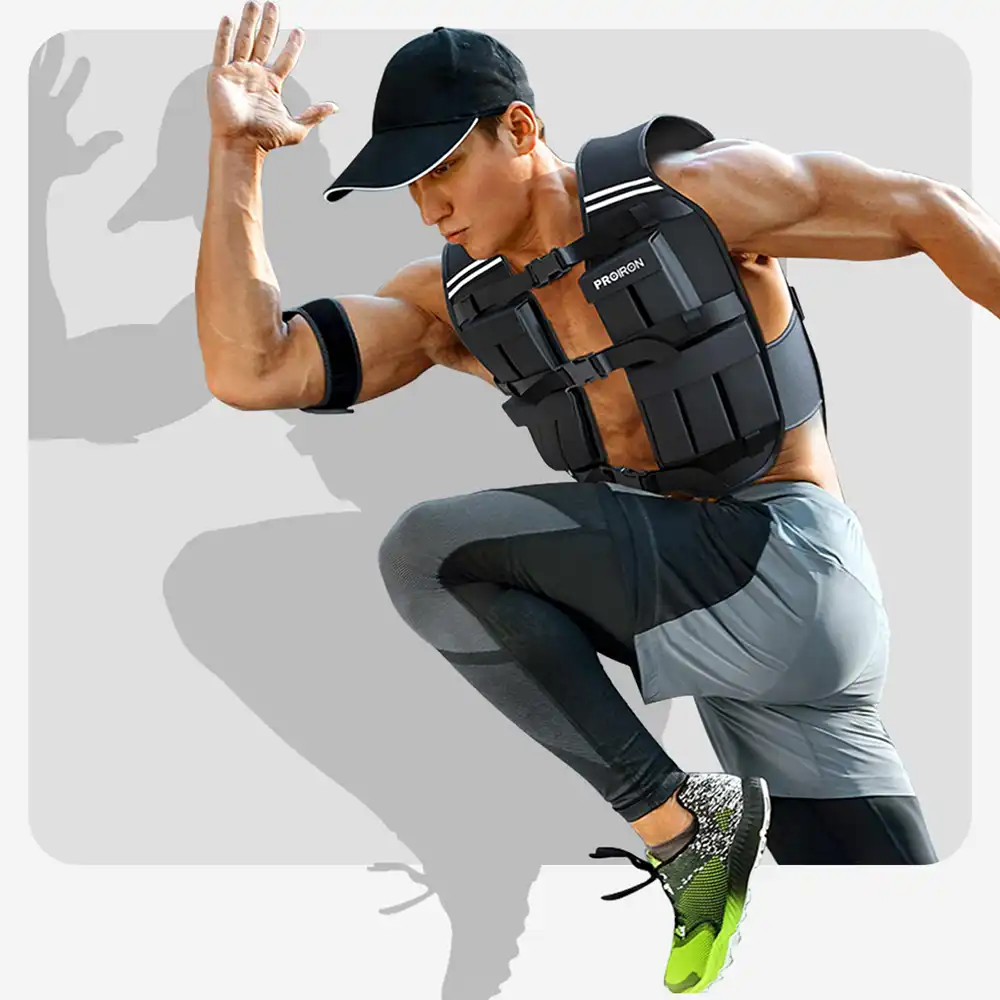 фото Жилет утяжелитель Proiron 20 кг, арт. ЖУ020 в интернет-магазине спортивных товаров МЯЧИКИ