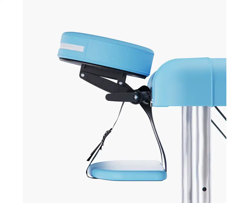 фото Массажный стол DFC NIRVANA Elegant, 186 x 70 см, голубой в интернет-магазине спортивных товаров МЯЧИКИ