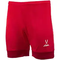 фото Шорты игровые DIVISION PerFormDRY Union Shorts, красный/темно-красный/белый в интернет-магазине спортивных товаров МЯЧИКИ