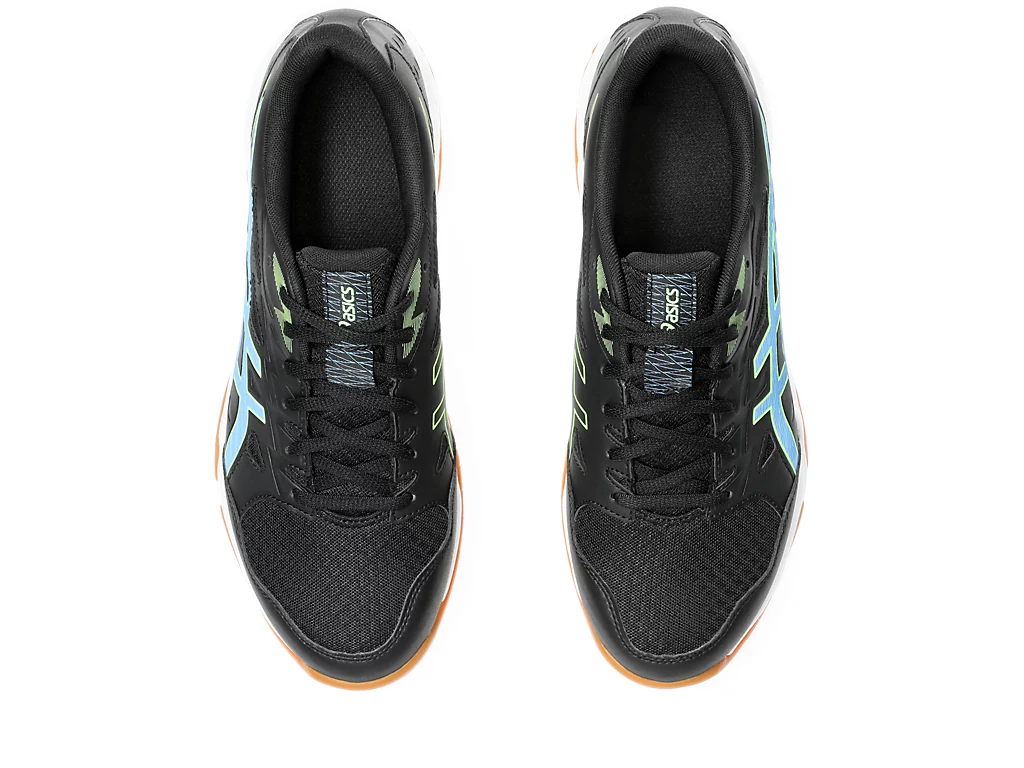 фото Волейбольные кроссовки Asics Gel-Rocket 11, чёрно-синие в интернет-магазине спортивных товаров МЯЧИКИ