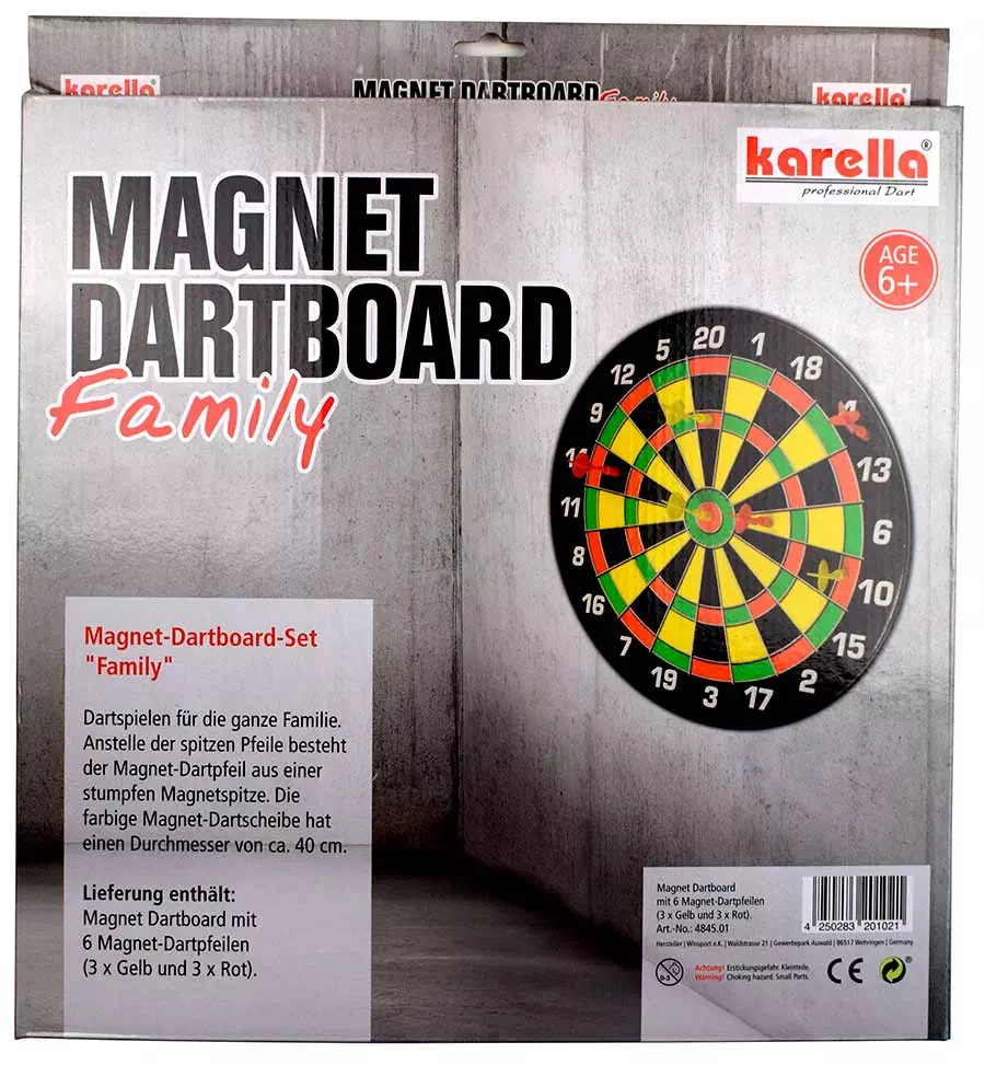 фото Набор для дартса магнитный Magnet Set Family (6 дротиков в комлекте) в интернет-магазине спортивных товаров МЯЧИКИ