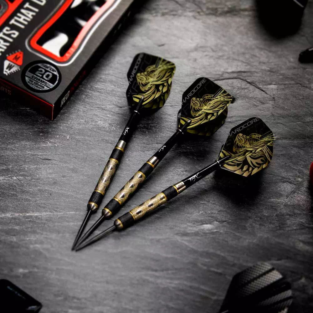 фото Red Dragon Golden Eye 1 24gr. 85% вольфрам. Дротики для дартса в интернет-магазине спортивных товаров МЯЧИКИ