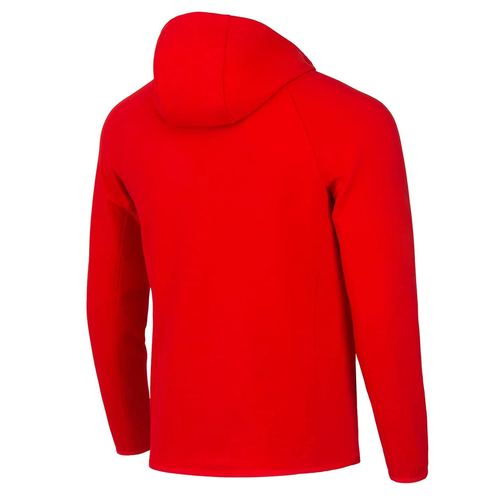 фото Худи на молнии ESSENTIAL Athlete Hooded FZ Jacket, красный в интернет-магазине спортивных товаров МЯЧИКИ