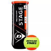 фото Мячи для большого тенниса Dunlop Stage 2, 3 шт, оrange в интернет-магазине спортивных товаров МЯЧИКИ