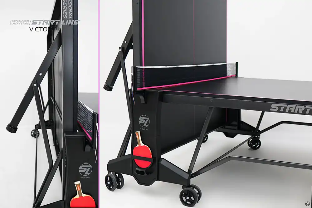 фото Стол теннисный VICTORY Black в интернет-магазине спортивных товаров МЯЧИКИ