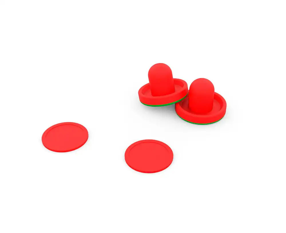 фото Игровой стол - аэрохоккей DFC "BASTIA 4" складной в интернет-магазине спортивных товаров МЯЧИКИ