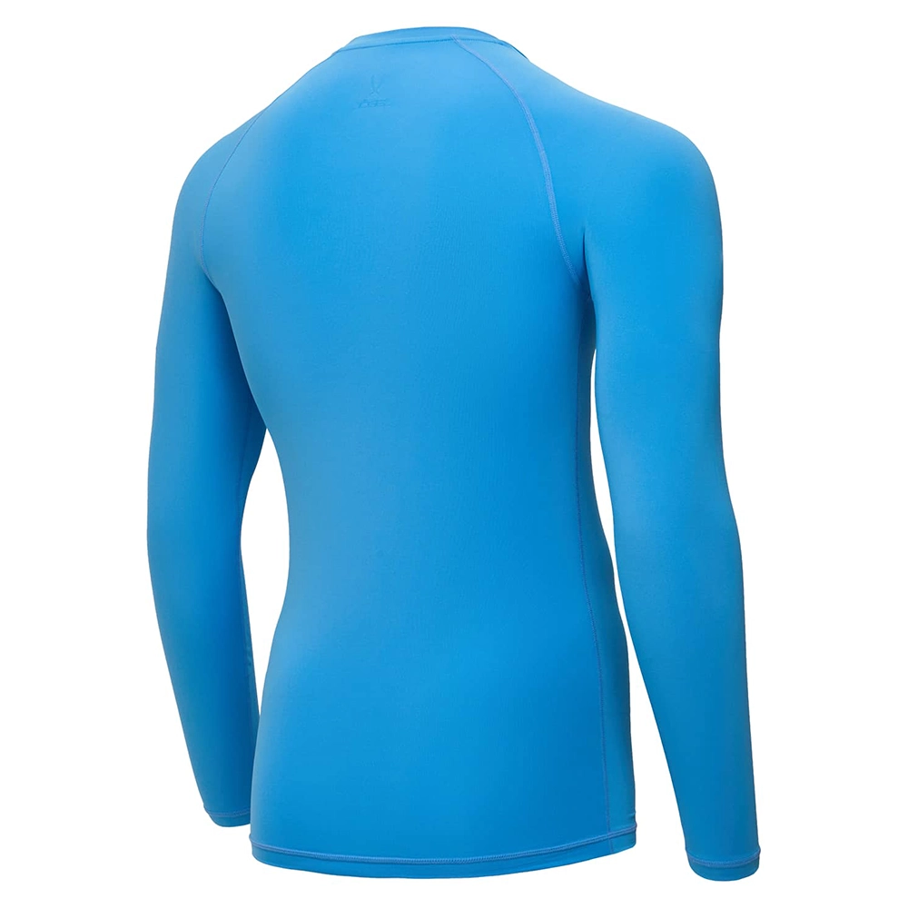 фото Футболка компрессионная с длинным рукавом PerFormDRY Baselayer LS Tee, голубой в интернет-магазине спортивных товаров МЯЧИКИ