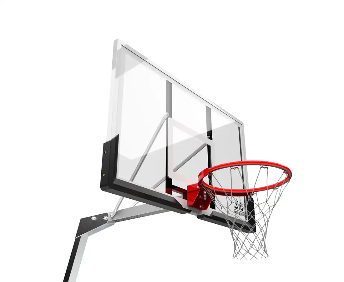 фото Баскетбольная мобильная стойка DFC STAND50SG 127X80CM поликарбонат в интернет-магазине спортивных товаров МЯЧИКИ