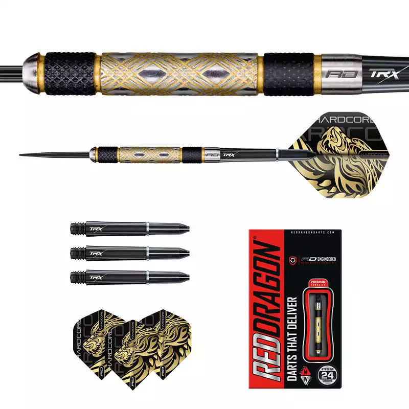 фото Red Dragon Golden Eye 1 24gr. 85% вольфрам. Дротики для дартса в интернет-магазине спортивных товаров МЯЧИКИ