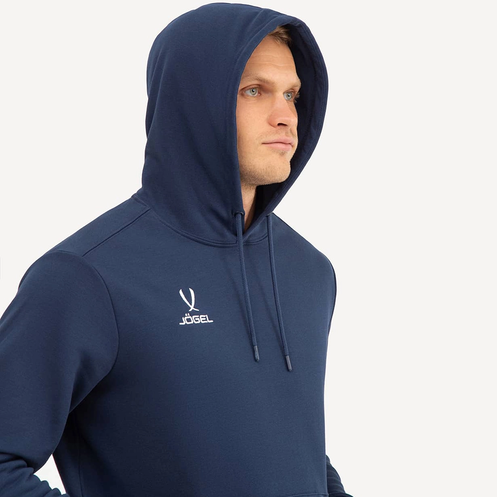 фото Худи ESSENTIAL Cotton Hoodie, темно-синий в интернет-магазине спортивных товаров МЯЧИКИ
