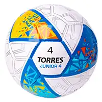 фото Футбольный мяч 4 TORRES Junior-4, бел-жел-гол
