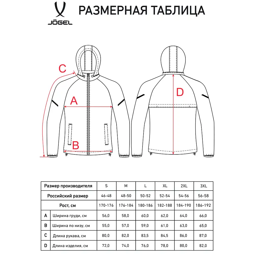 фото Куртка ветрозащитная CAMP 2 Rain Jacket, черный в интернет-магазине спортивных товаров МЯЧИКИ
