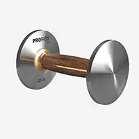 фото Proiron Гантель из нержавеющей стали и орехового дерева 2 кг, арт. Г1020НО в интернет-магазине спортивных товаров МЯЧИКИ