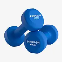 фото Proiron Гантели неопреновые 2шт по 4кг, арт. Г2040НЕО в интернет-магазине спортивных товаров МЯЧИКИ