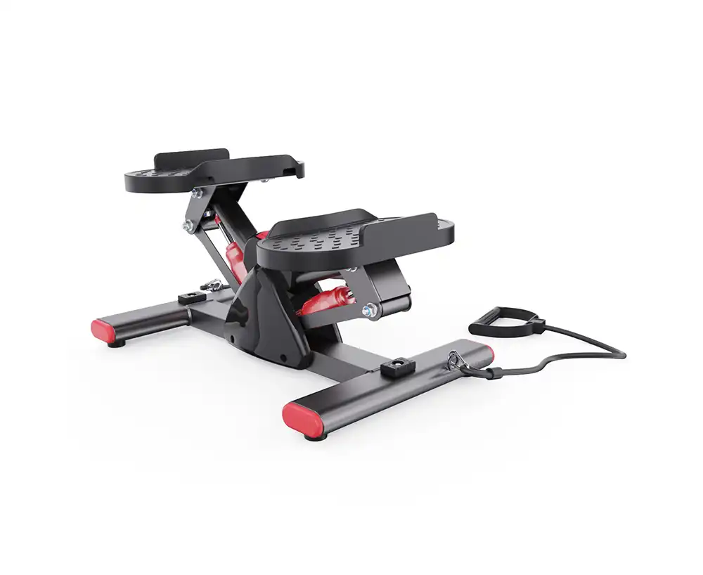 фото Балансировочный степпер DFC SC-S012E / red с эспандерами в интернет-магазине спортивных товаров МЯЧИКИ