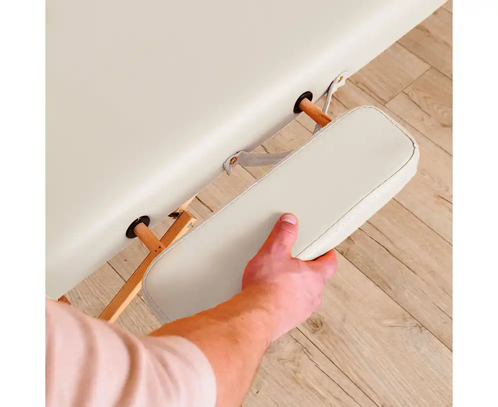 фото Массажный стол DFC NIRVANA Relax, (Optima)186 x 60 см, кремовый в интернет-магазине спортивных товаров МЯЧИКИ