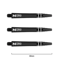 фото Red Dragon Nitrotech Medium 42mm, black. Хвостовики для дротиков  в интернет-магазине спортивных товаров МЯЧИКИ