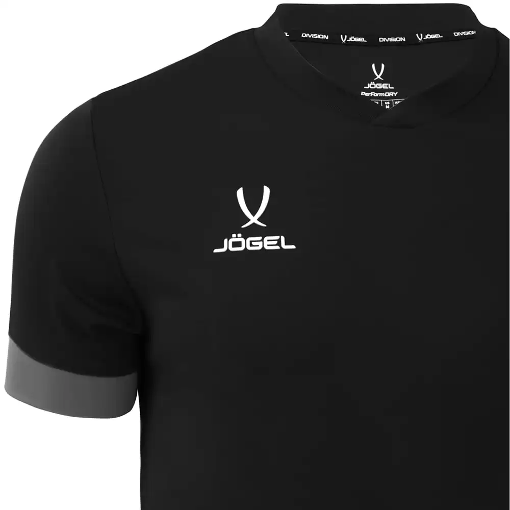 фото Футболка игровая DIVISION PerFormDRY Union Jersey, черный/темно-серый/белый в интернет-магазине спортивных товаров МЯЧИКИ