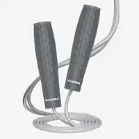 фото Скакалка с утяжелителем Proiron, D=7 мм,  серая, арт. СУ023 в интернет-магазине спортивных товаров МЯЧИКИ