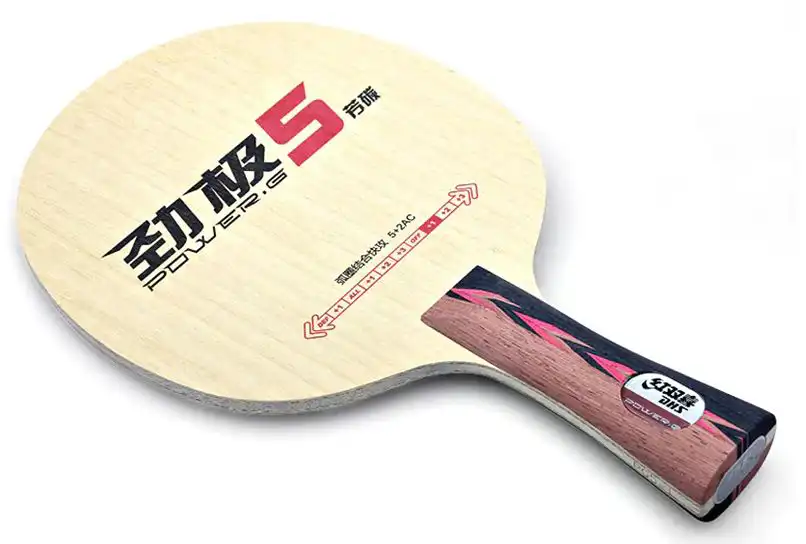 фото Основание для настольного тенниса PG5-L-DHS PG5 T.T.BLADE (LONG HANDLE) в интернет-магазине спортивных товаров МЯЧИКИ