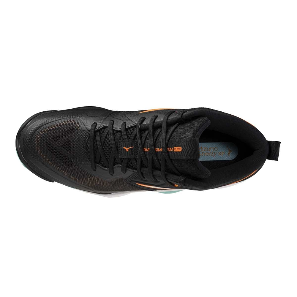 фото Кроссовки волейбольные Mizuno WAVE MOMENTUM ELITE MID в интернет-магазине спортивных товаров МЯЧИКИ