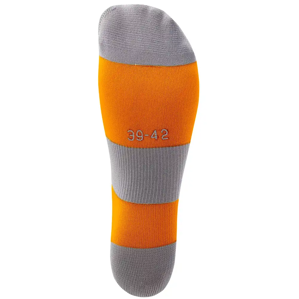 фото Гетры футбольные CAMP BASIC SOCKS, оранжевый/серый/белый в интернет-магазине спортивных товаров МЯЧИКИ