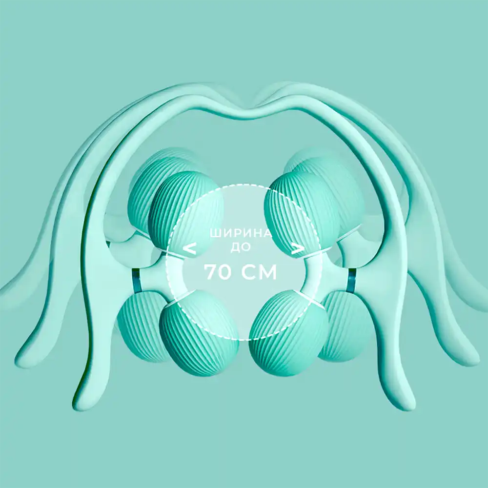 фото Массажер для тела и шеи Proiron, зеленый, арт. АМК0102 в интернет-магазине спортивных товаров МЯЧИКИ