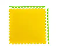 фото Будо-мат EVA DFC 100 x 100 см, 20 мм, цвет желто-зеленый в интернет-магазине спортивных товаров МЯЧИКИ