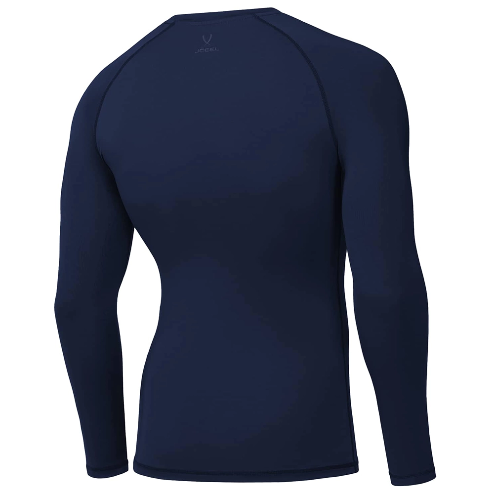 фото Футболка компрессионная с длинным рукавом Jögel PerFormDRY Baselayer Tee LS 2, темно-синий в интернет-магазине спортивных товаров МЯЧИКИ