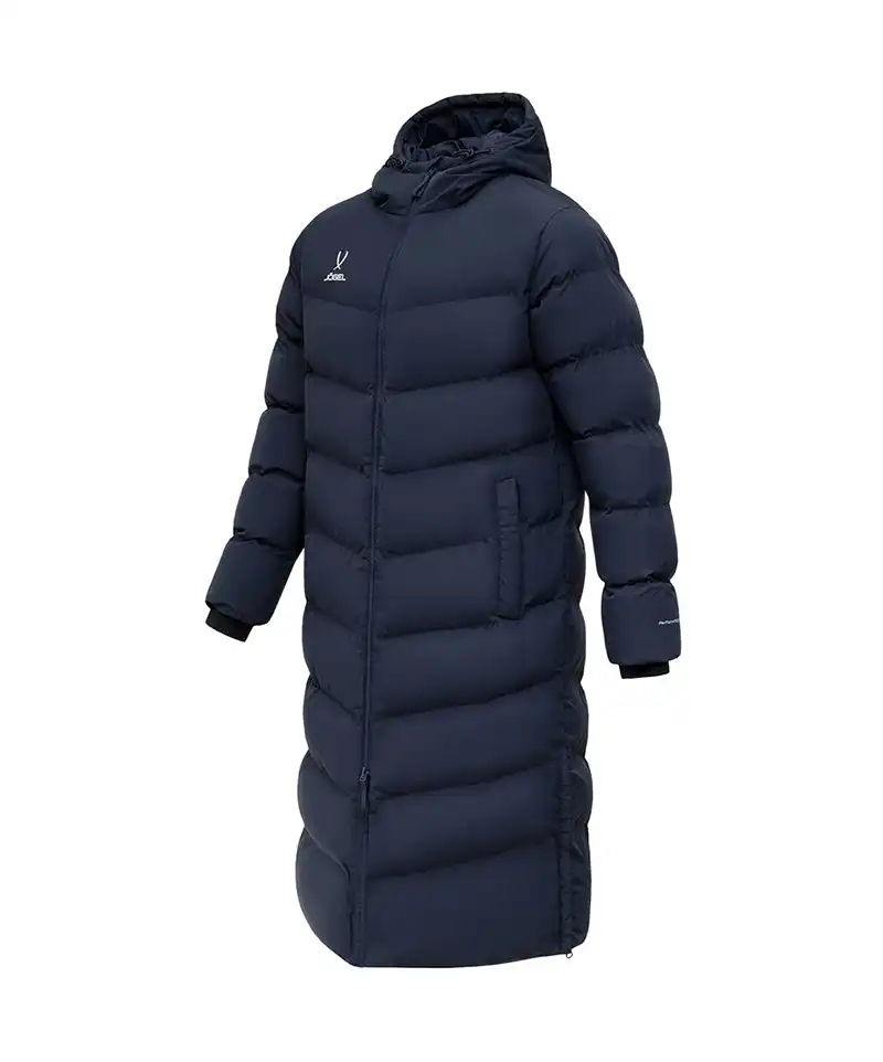 фото Пальто утепленное ESSENTIAL PerFormPROOF Padded Coat, темно-синий в интернет-магазине спортивных товаров МЯЧИКИ