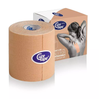 фото Кинезио тейп CureTape Neutral, 7,5 см x 5 м в интернет-магазине спортивных товаров МЯЧИКИ