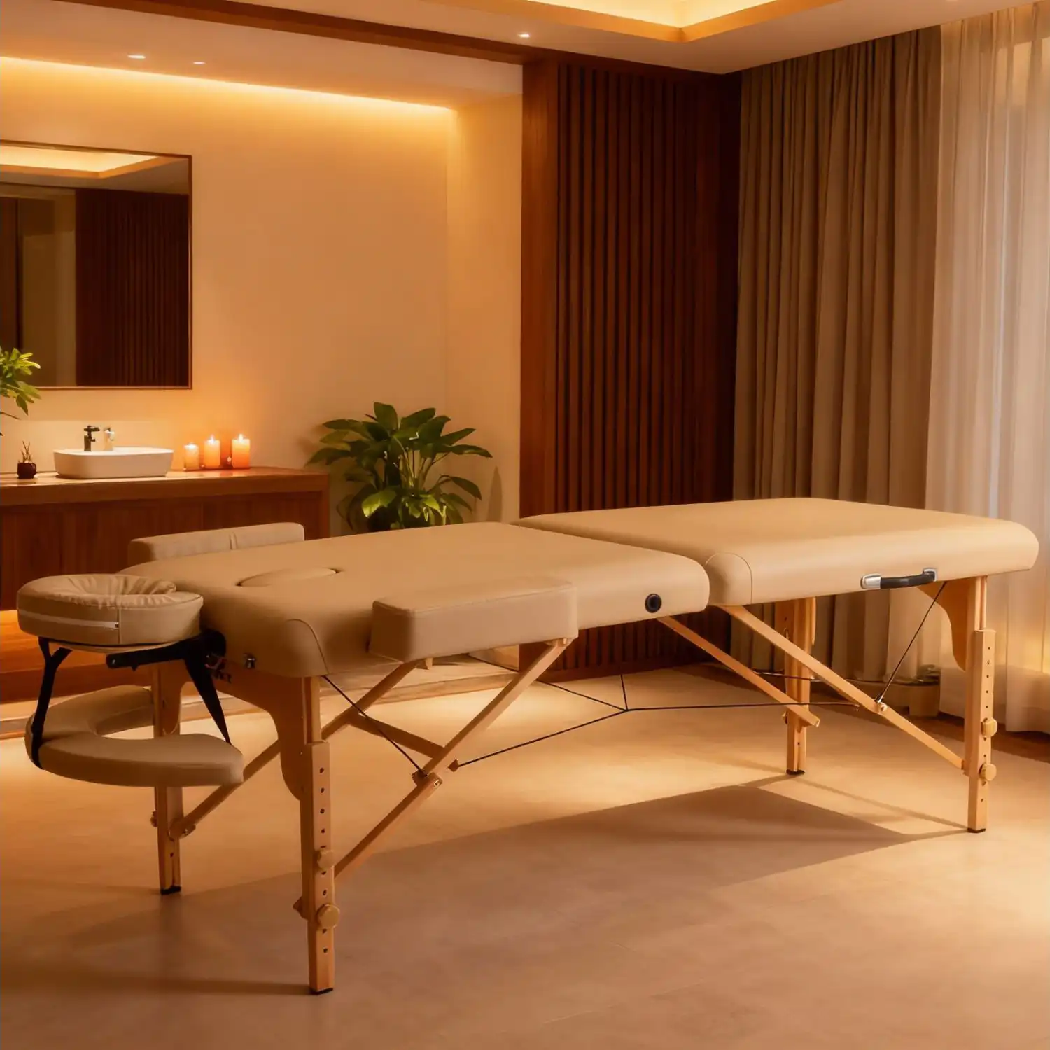 фото Массажный стол DFC PROFI2 TS212H складной в интернет-магазине спортивных товаров МЯЧИКИ