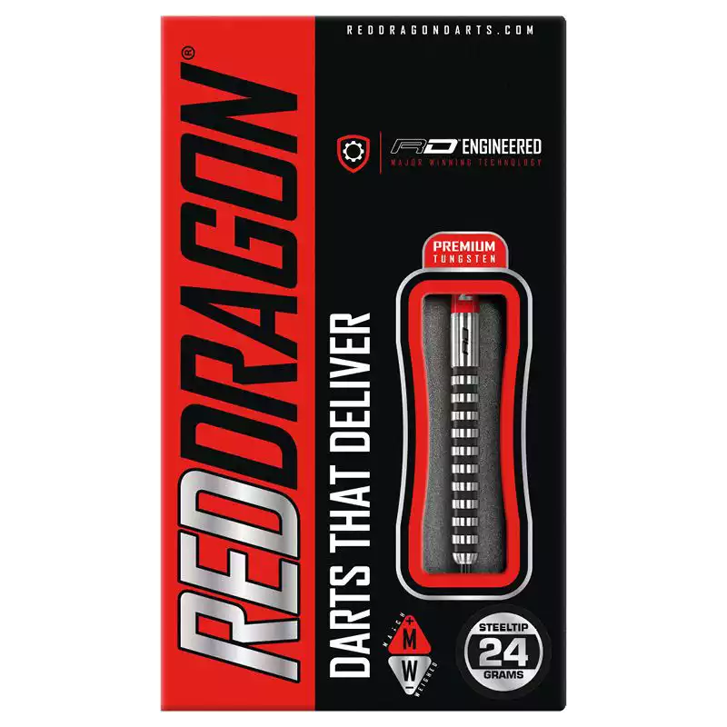 фото Red Dragon Javelin Black 24gr. 85% вольфрам. Дротики для дартса в интернет-магазине спортивных товаров МЯЧИКИ